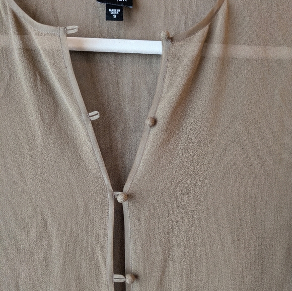 Eileen Fisher S Silk Top - Picture 4 of 10